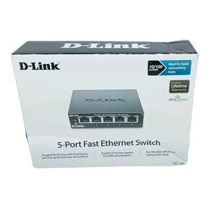 D-Link  DES (DES-105) 5-Ports External Switch